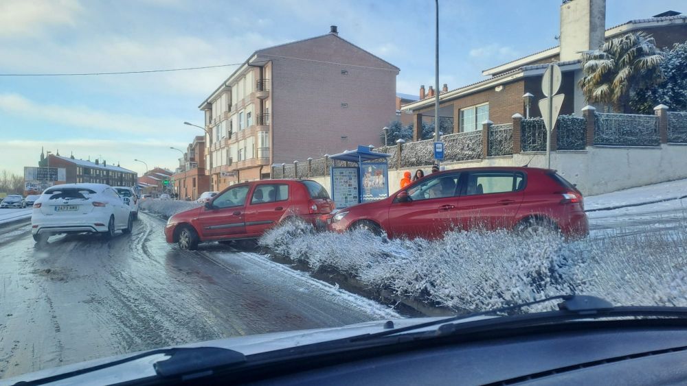 accidente nieve león