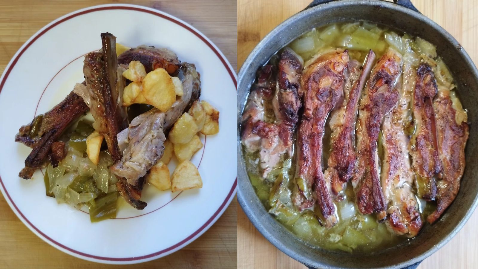 Receta de costillar de cerdo de Marcelo Ramón.