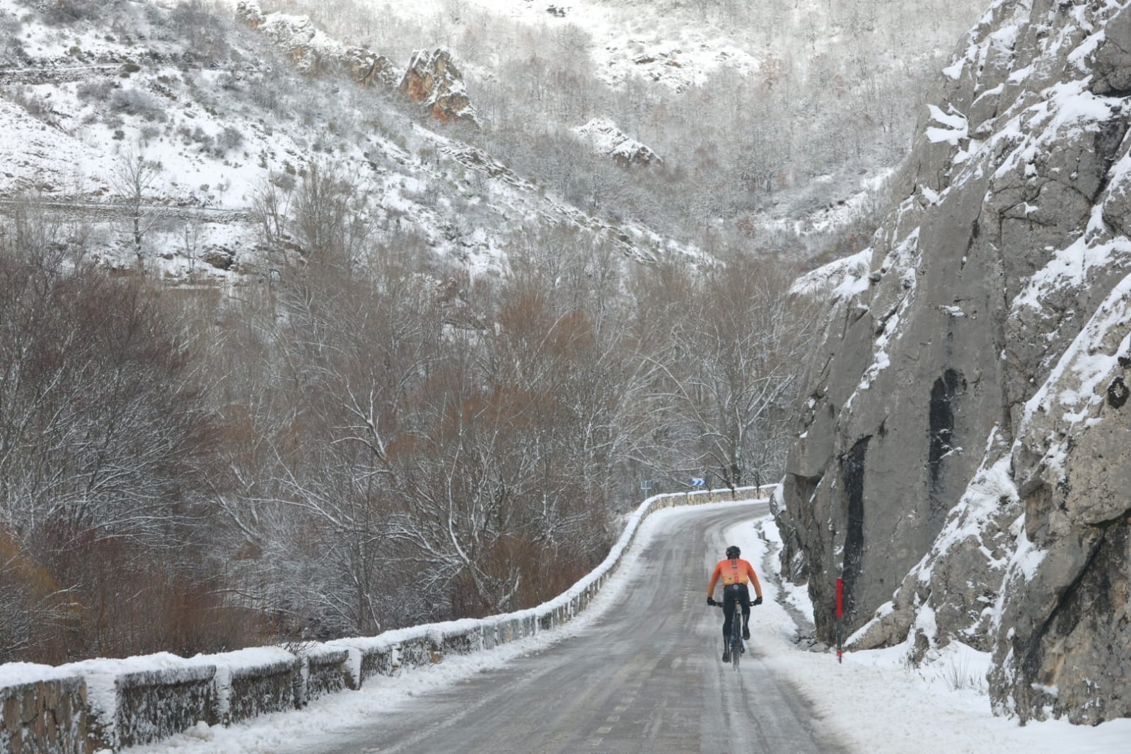 'Ingrid' tiñe de blanco buena parte de la provincia de León. | FERNANDO OTERO 'Ingrid' tiñe de blanco buena parte de la provincia de León. | FERNANDO OTERO