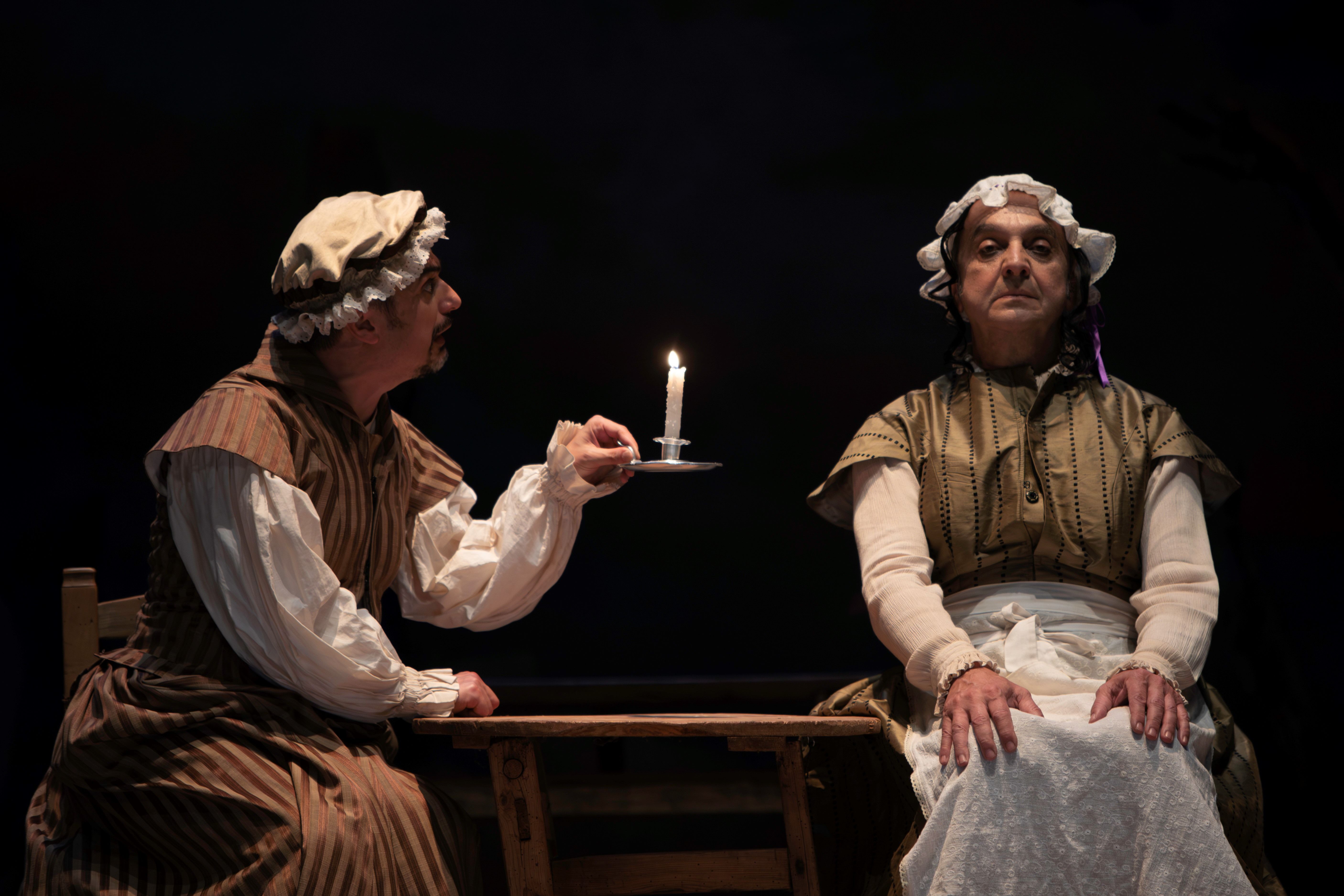 Una de las escenas de la obra.