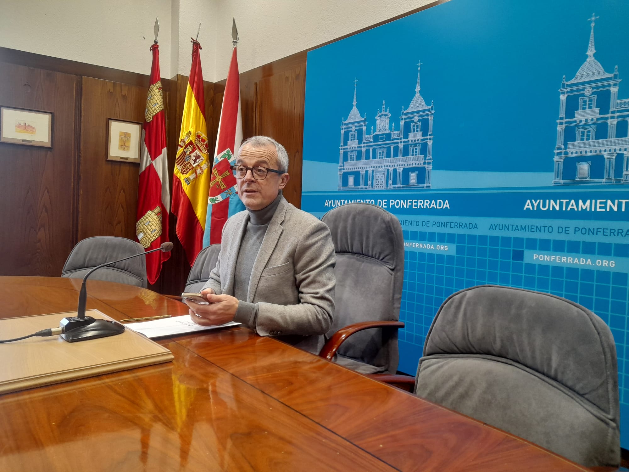 Moreno en rueda de prensa. | MAR IGLESIAS