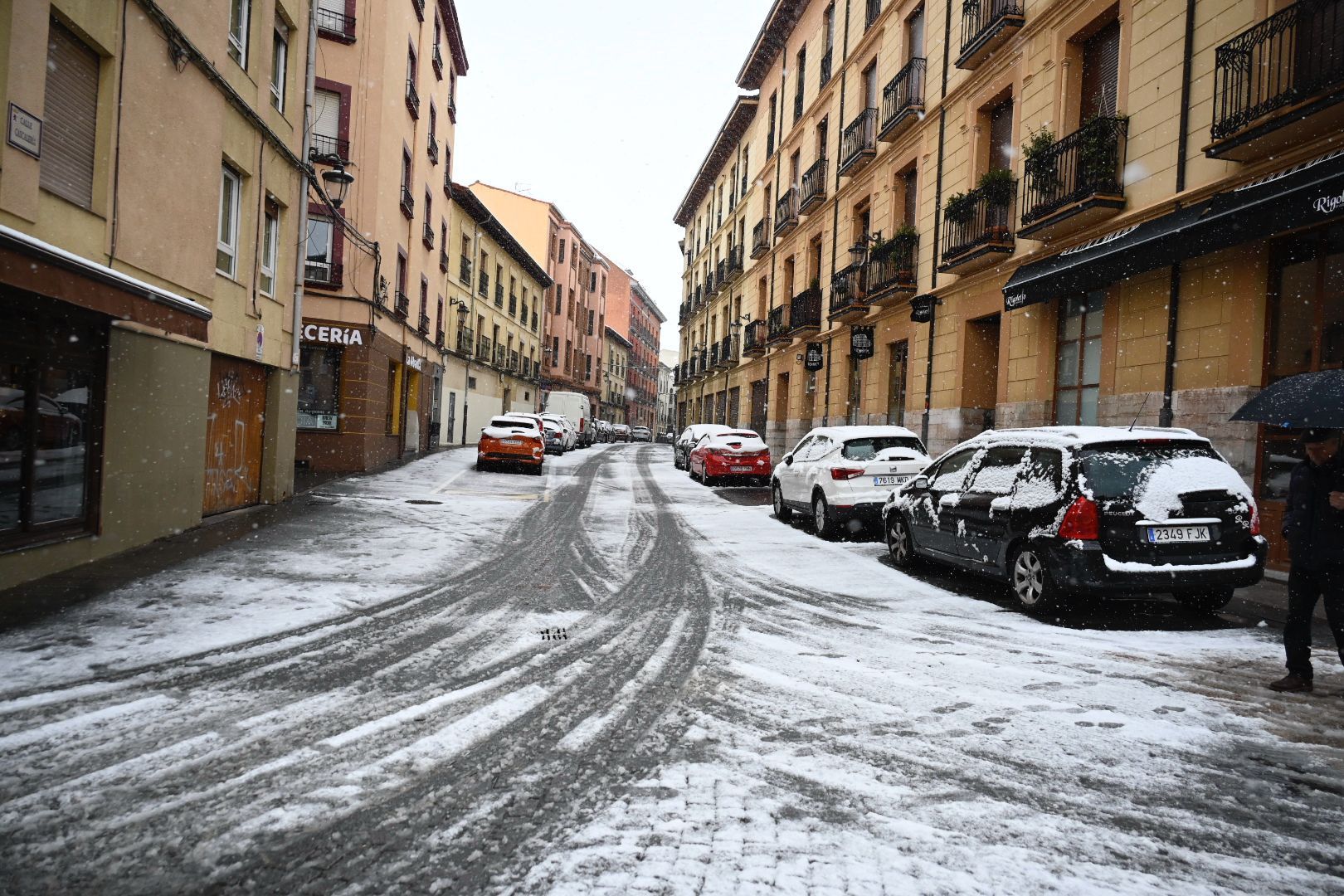 La borrasca Kristin tiñe León de blanco (16)