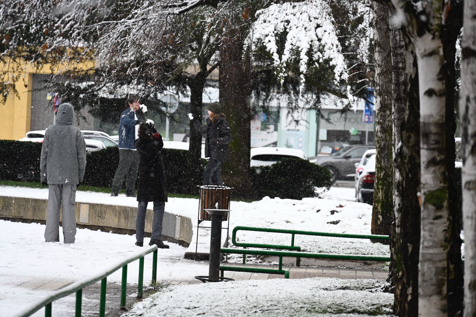 La borrasca Kristin tiñe León de blanco (24)