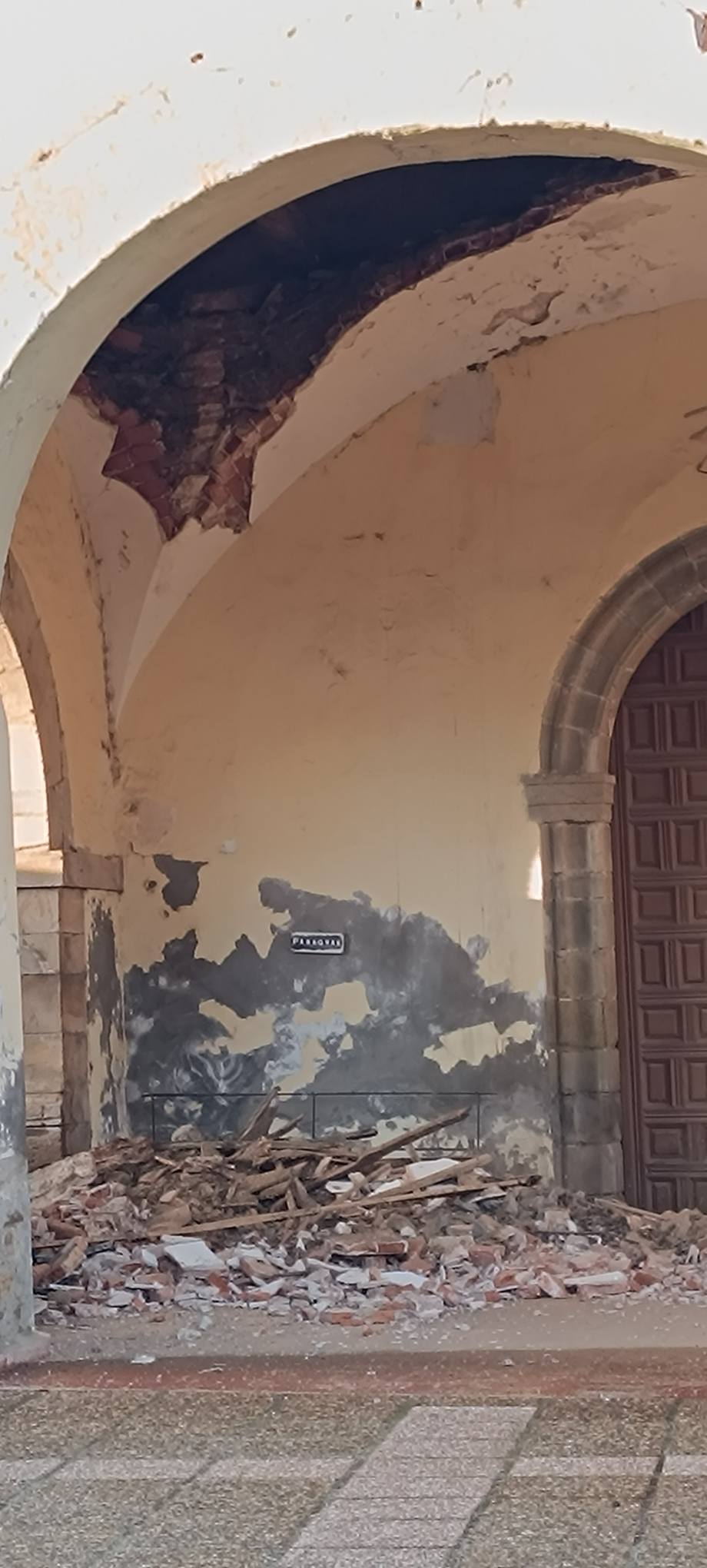 La zona cuenta con numerosas grietas. | L.N.C.