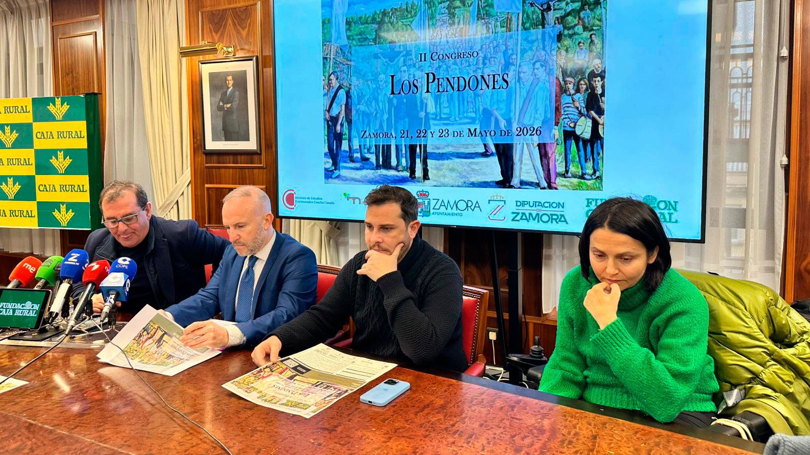 Una imagen de la presentación de la segunda edición del congreso, que se celebrará en Zamora. | JL LEAL