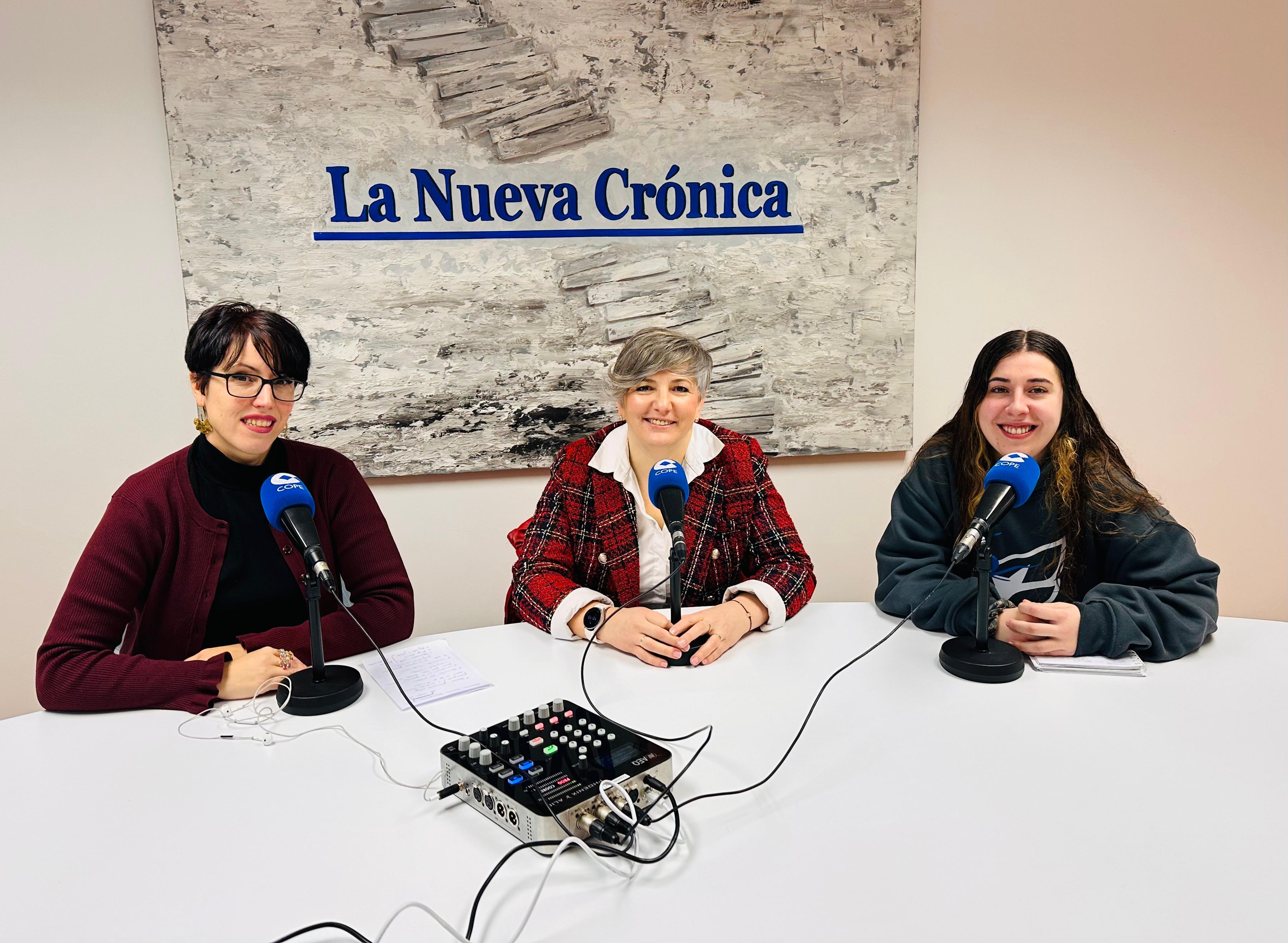 Sonia Castro, secretaria de Ugal UPA, en el espacio ‘Entre nosotras’ de Cope. | L.N.C.