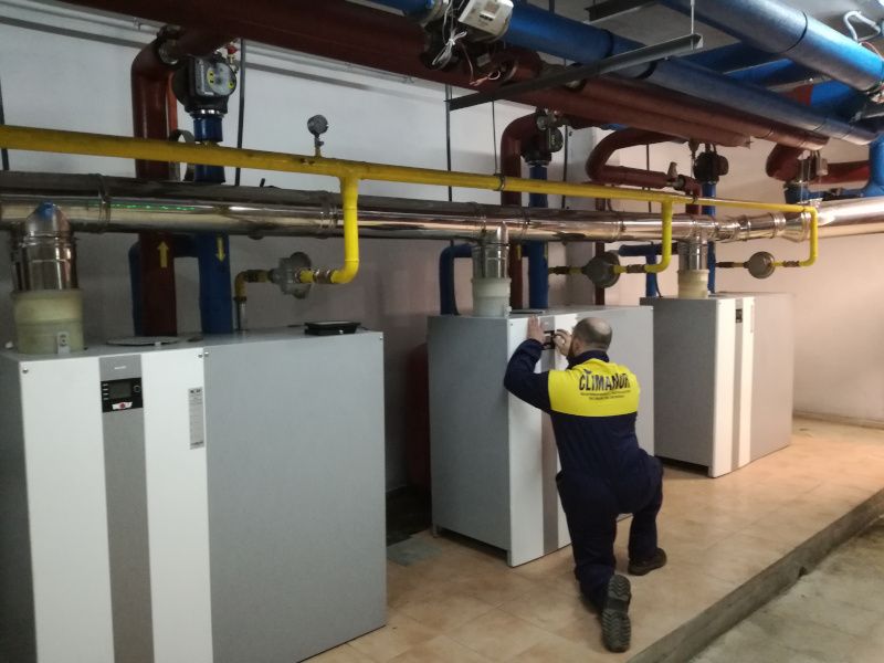 Instalación de salas de calderas y mantenimiento de calderas. | CLIMANOR