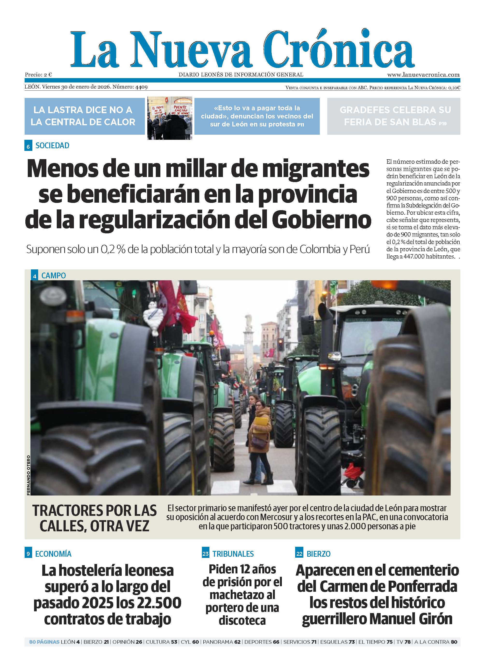 30 01 2026 La Nueva Crónica