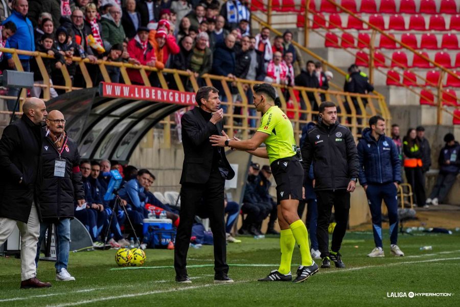 Ziganda durante uno de los partidos en el Reino de León esta temporada. LALIGA