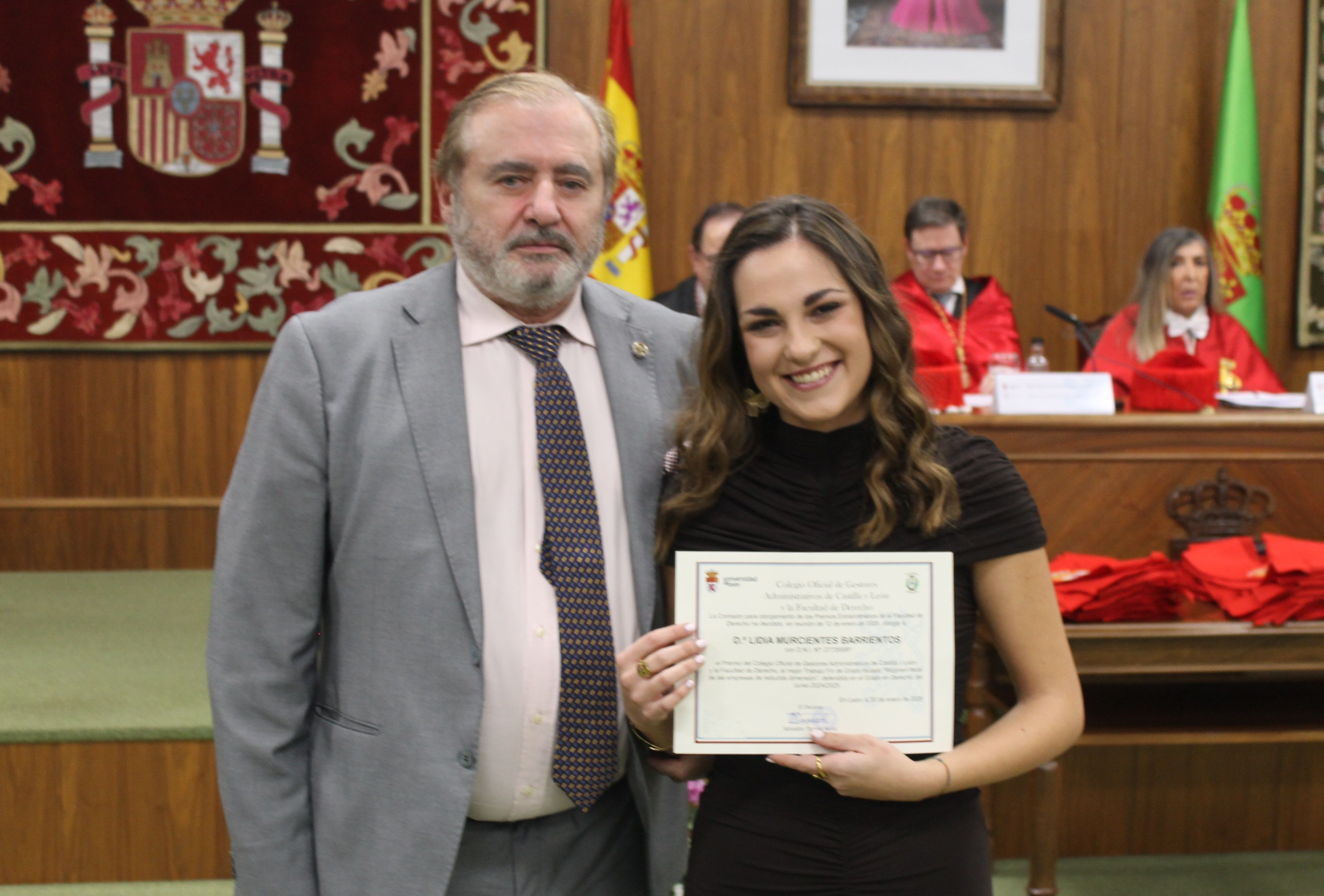 Graduación de Derecho en la Universidad de León. | L.N.C.