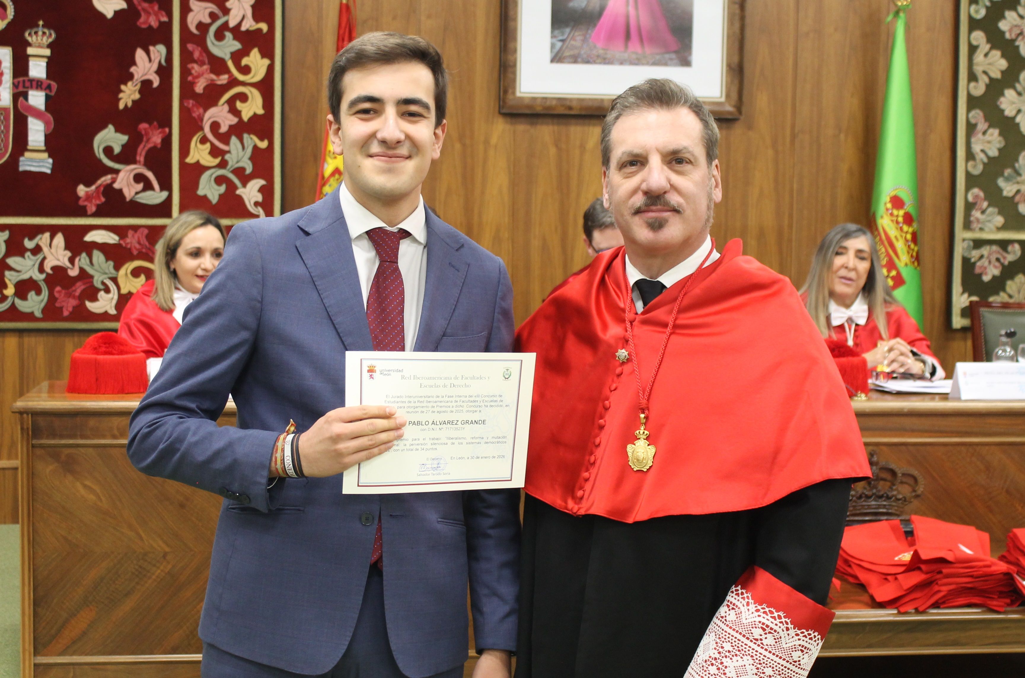 Graduación de Derecho en la Universidad de León. | L.N.C.