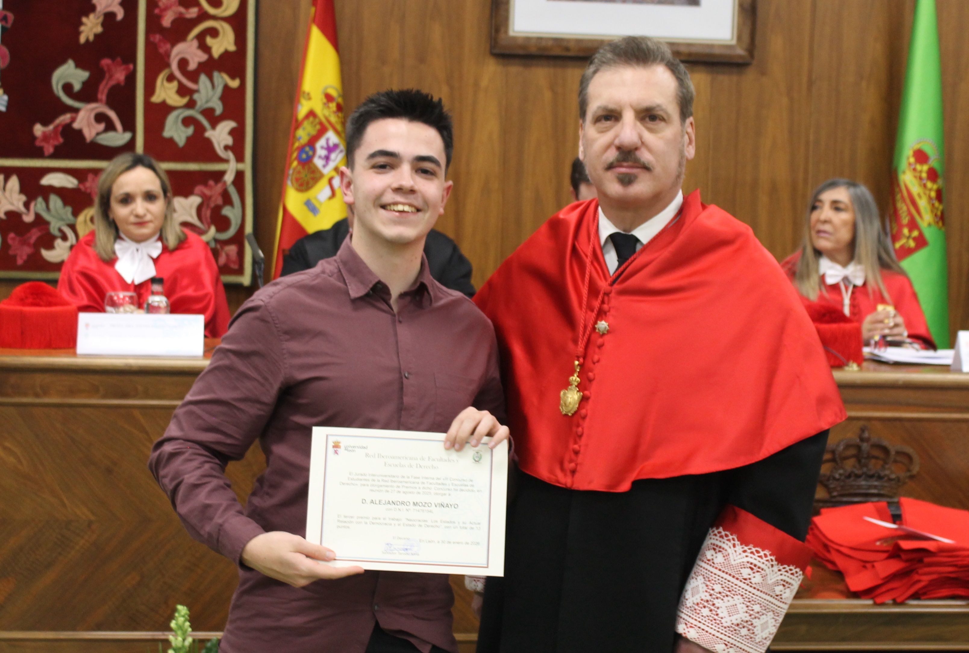 Graduación de Derecho en la Universidad de León. | L.N.C.