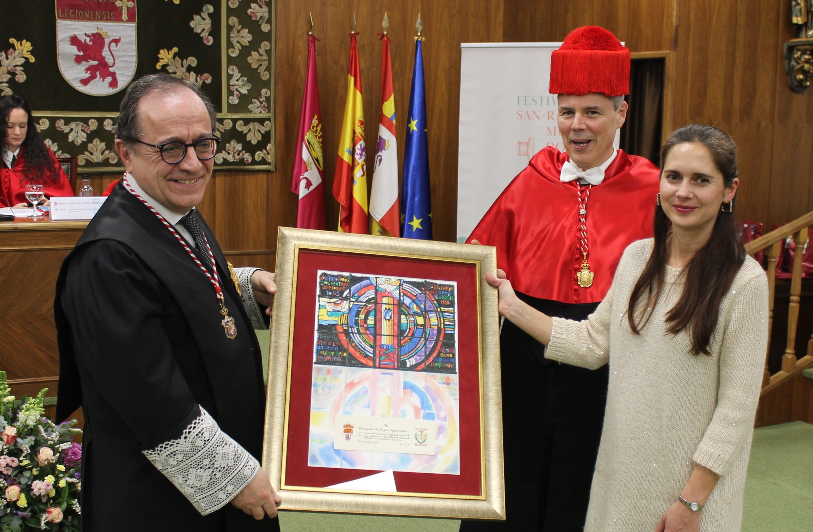 Graduación de Derecho en la Universidad de León. | L.N.C.