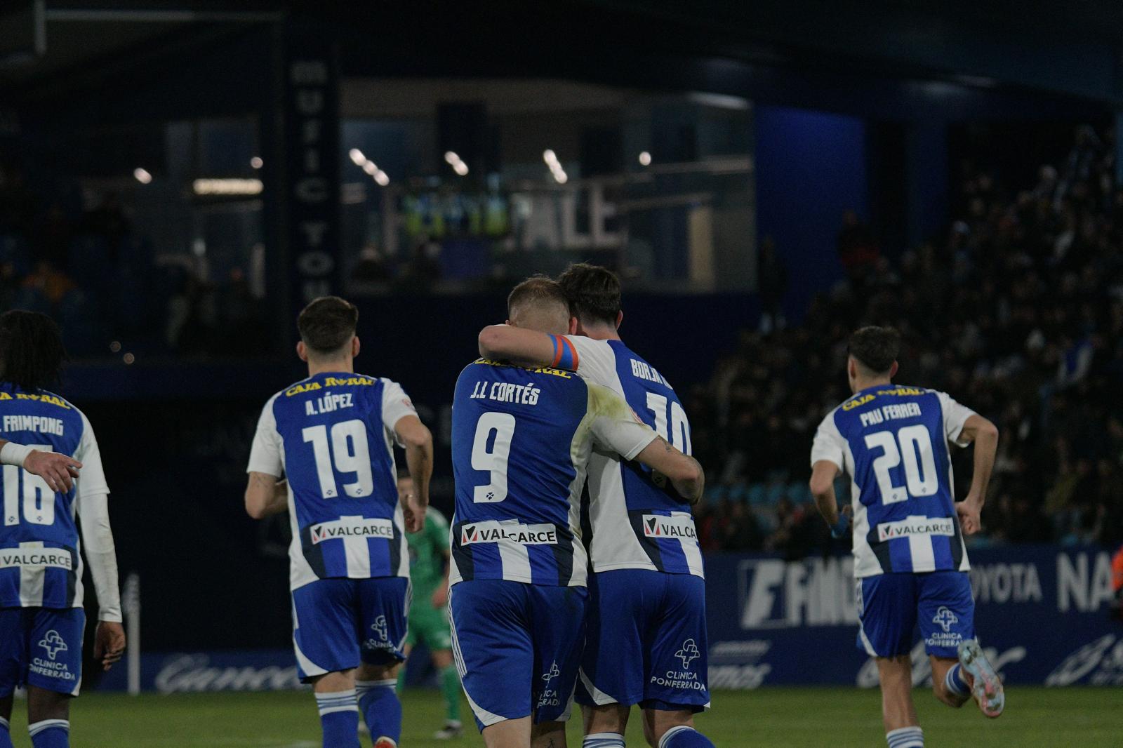 La Ponferradina se presentará en Lugo con la máxima ambición posible. ENRIQUE RAMÓN