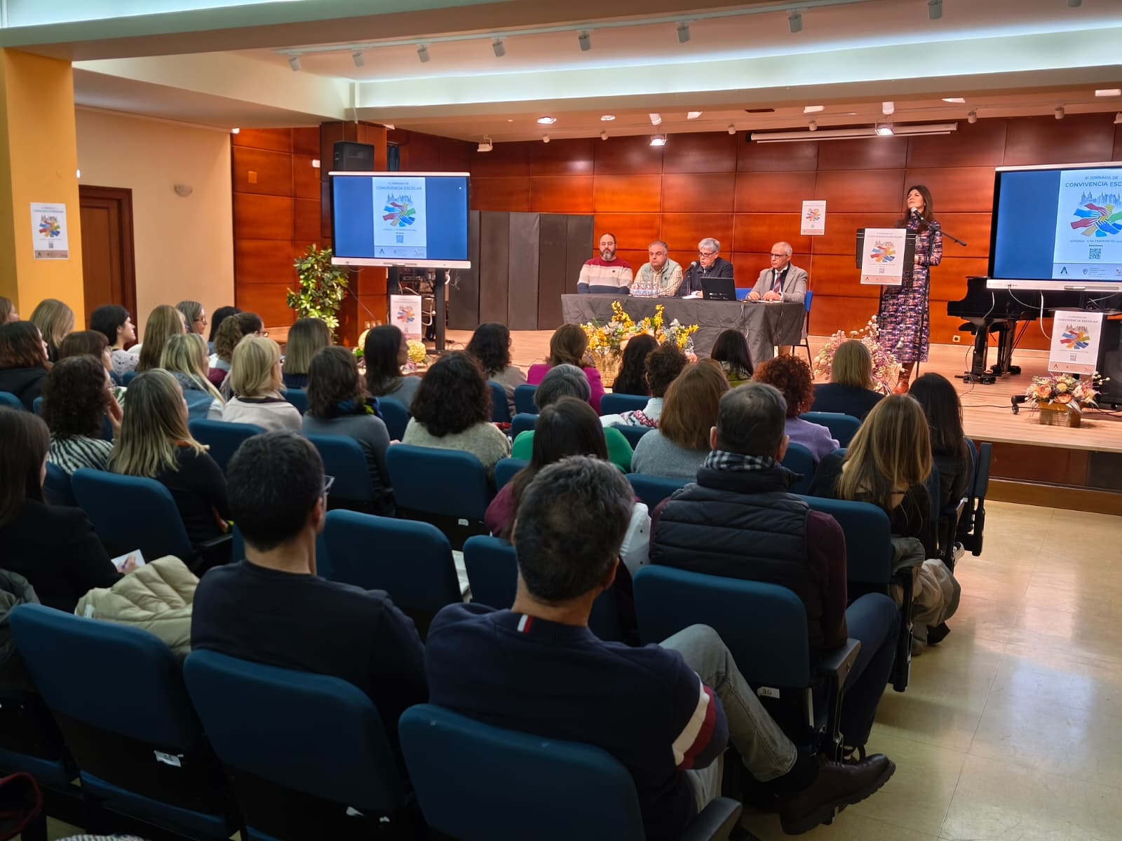 Jornadas de convivencia escolar celebradas este martes en Astorga. | L.N.C. Jornadas de convivencia escolar celebradas este martes en Astorga. | L.N.C.