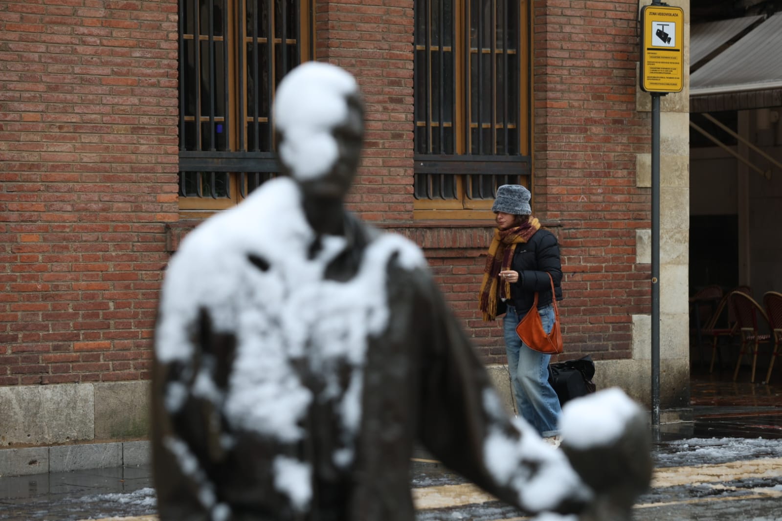 La borrasca Leonardo trae más nieve a León (1)