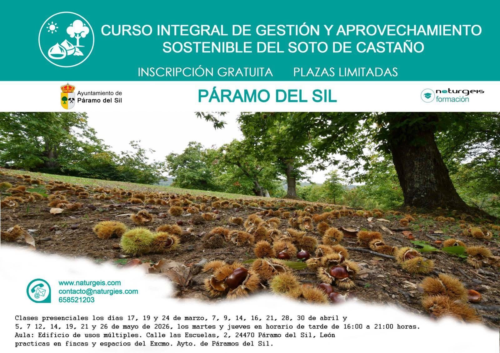 Curso planteado en Páramo del Sil.