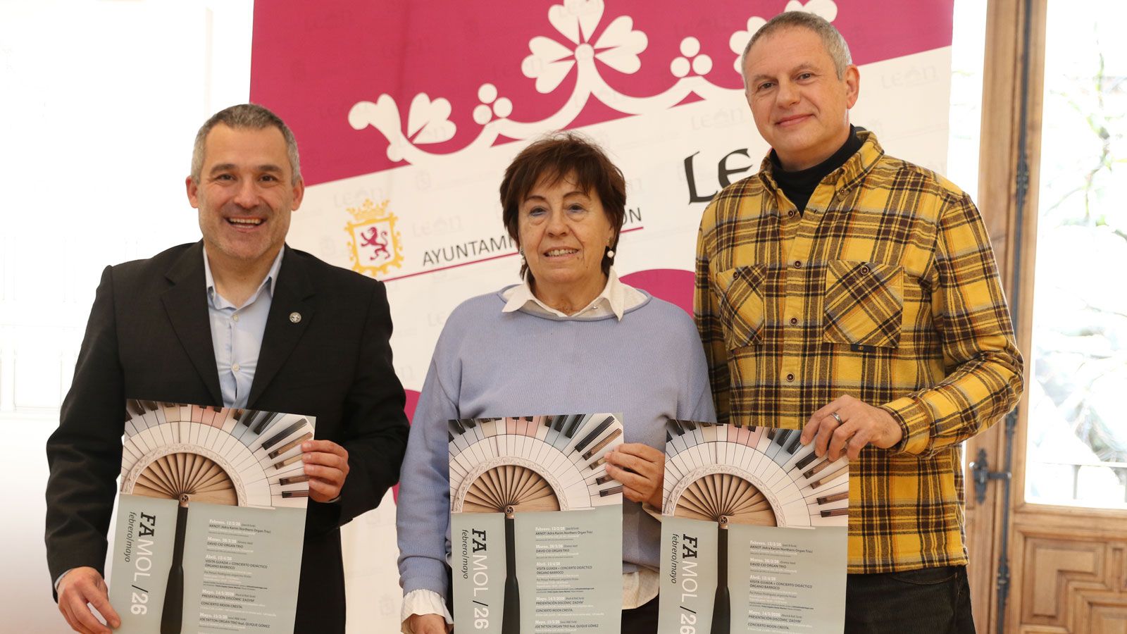 Un instante de la presentación de la nueva edición del Festival Abierto de Música de Órgano. | L.N.C