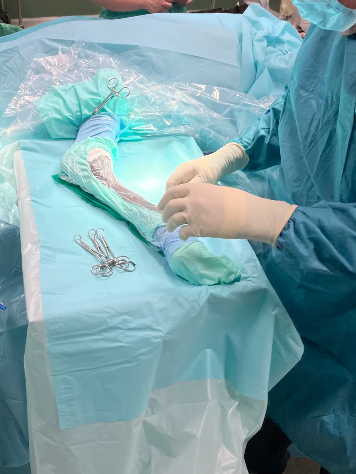 Un instante de la operación de 'Pablete'.