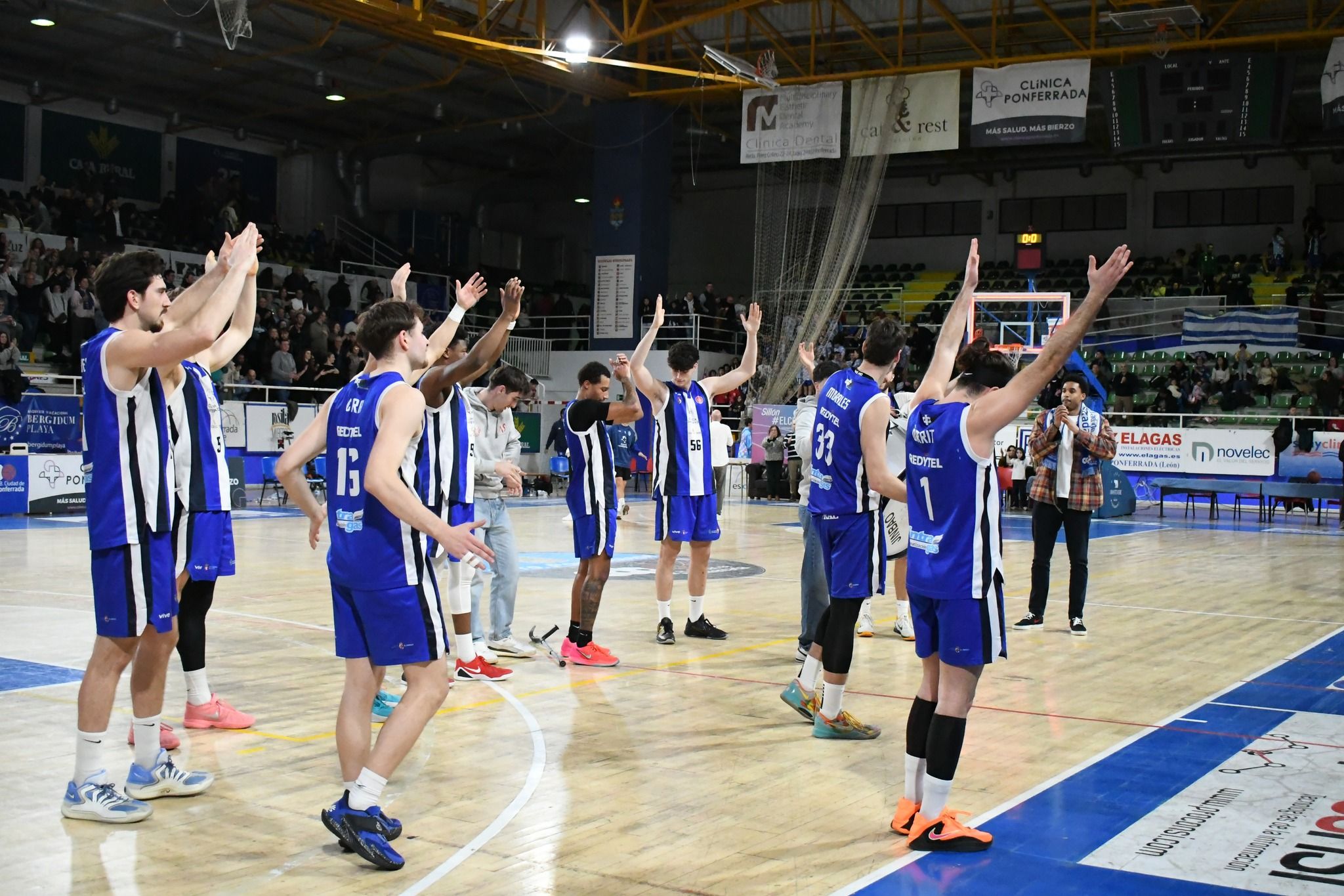 El Clínica Ponferrada quiere levantarse lo antes posible con otra gran entrada en el Lydia. REDBLANQUIAZUL