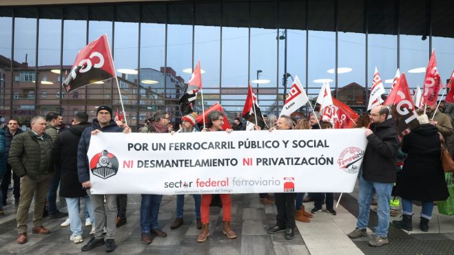 El Sector Federal Ferroviario CGT ha criticado el "desmantelamiento y la privatización" presentes en el sector