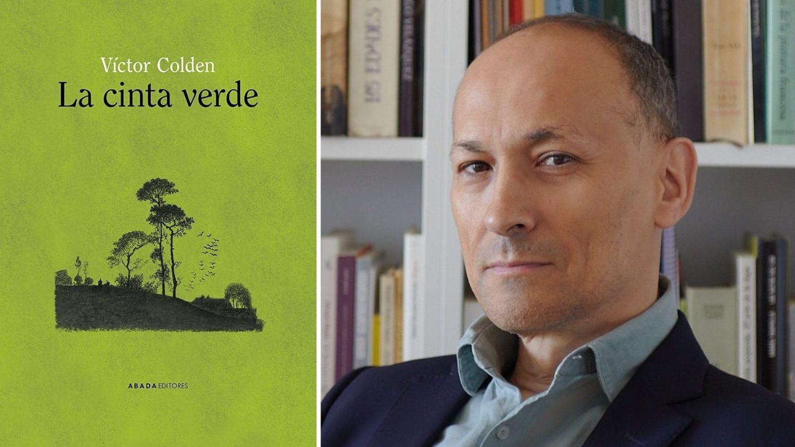 Víctor Colden es el autor de 'La cinta verde'.