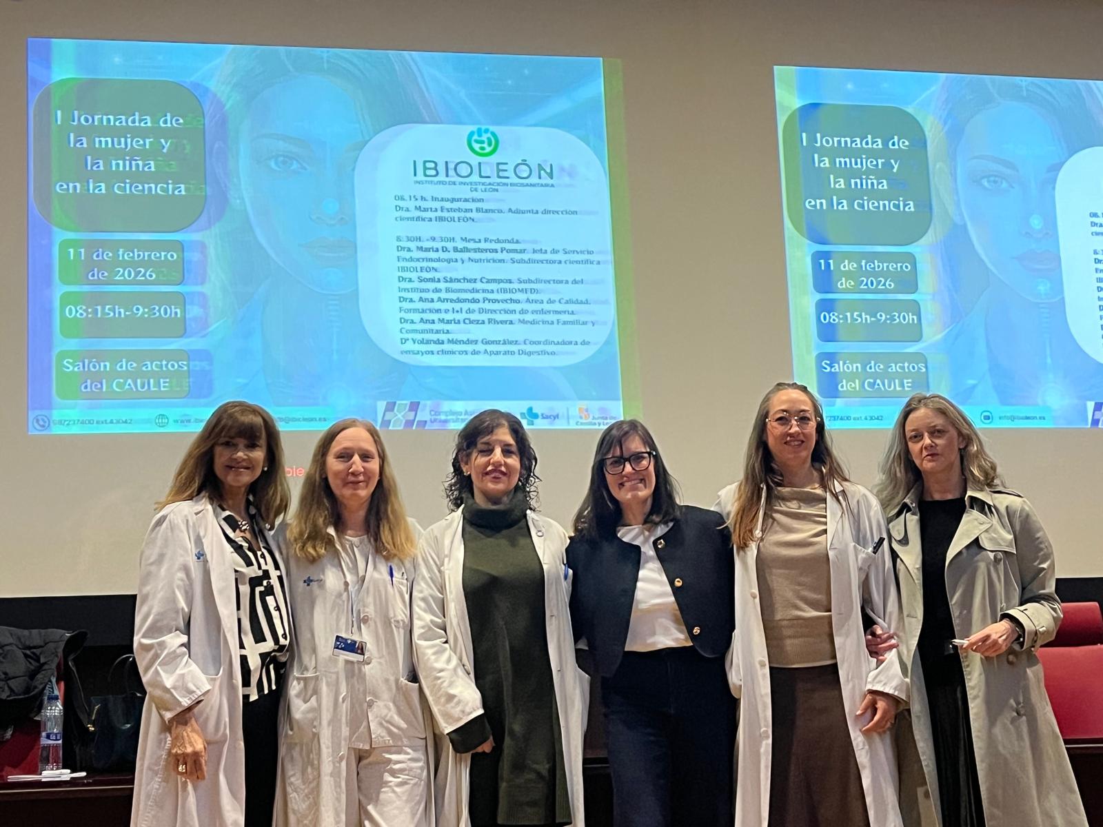 Panel de la jornada celebrada en el Hospital de León