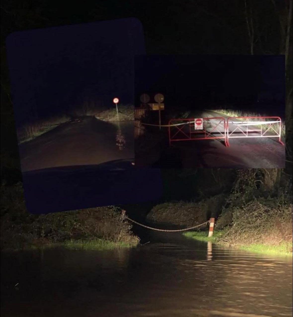 La entrada a Toral de Merayo está cerrada. 