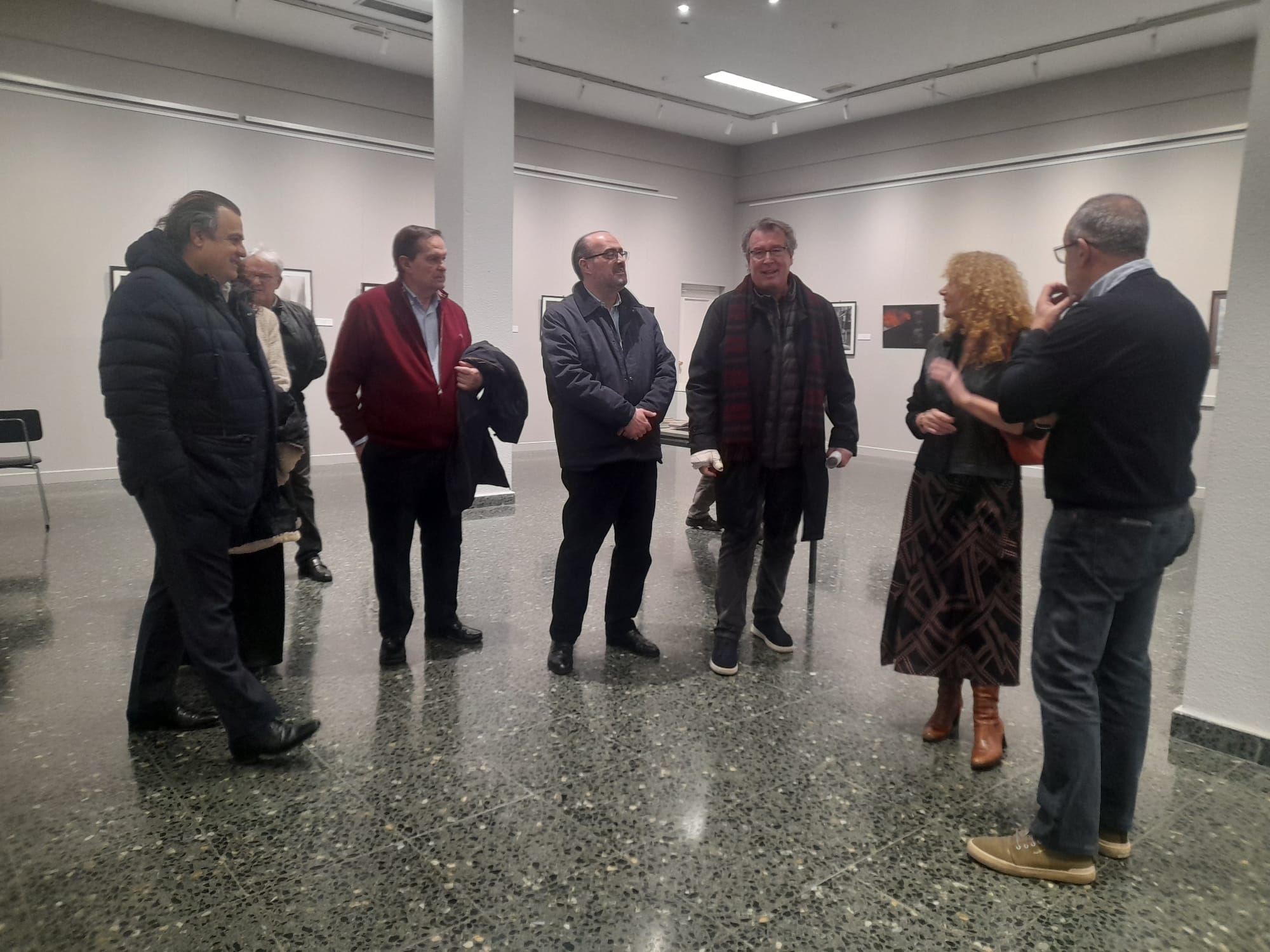Apertura de la exposición en Ponferrada. | MAR IGLESIAS