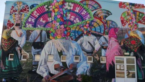 El Centro de Interpretación del Antruejo de Llamas de la Ribera. El Centro de Interpretación del Antruejo de Llamas de la Ribera.