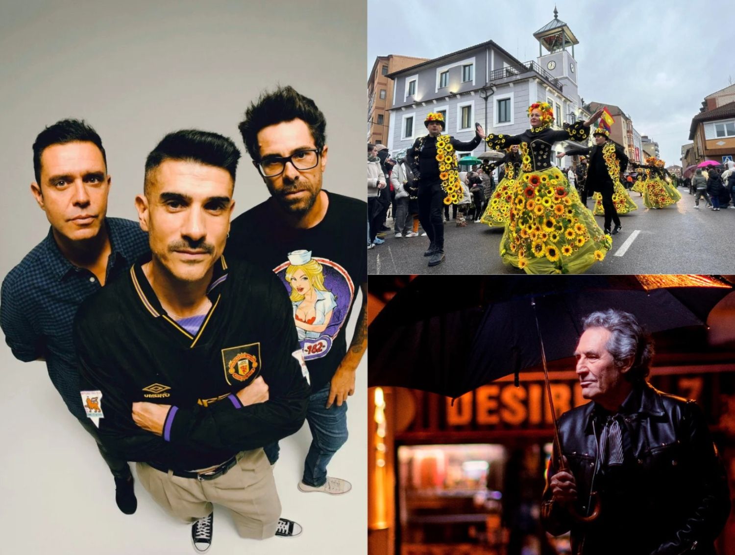 Pignoise, Miguel Ríos y desfiles de Carnaval, este fin de semana en León