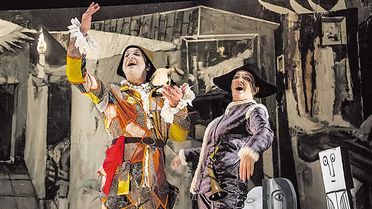 La compañía burgalesa Teatro Morfeo representará el próximo 16 de septiembre ‘El retablo de las maravillas’ en homenaje a Cervantes. | L.N.C.
