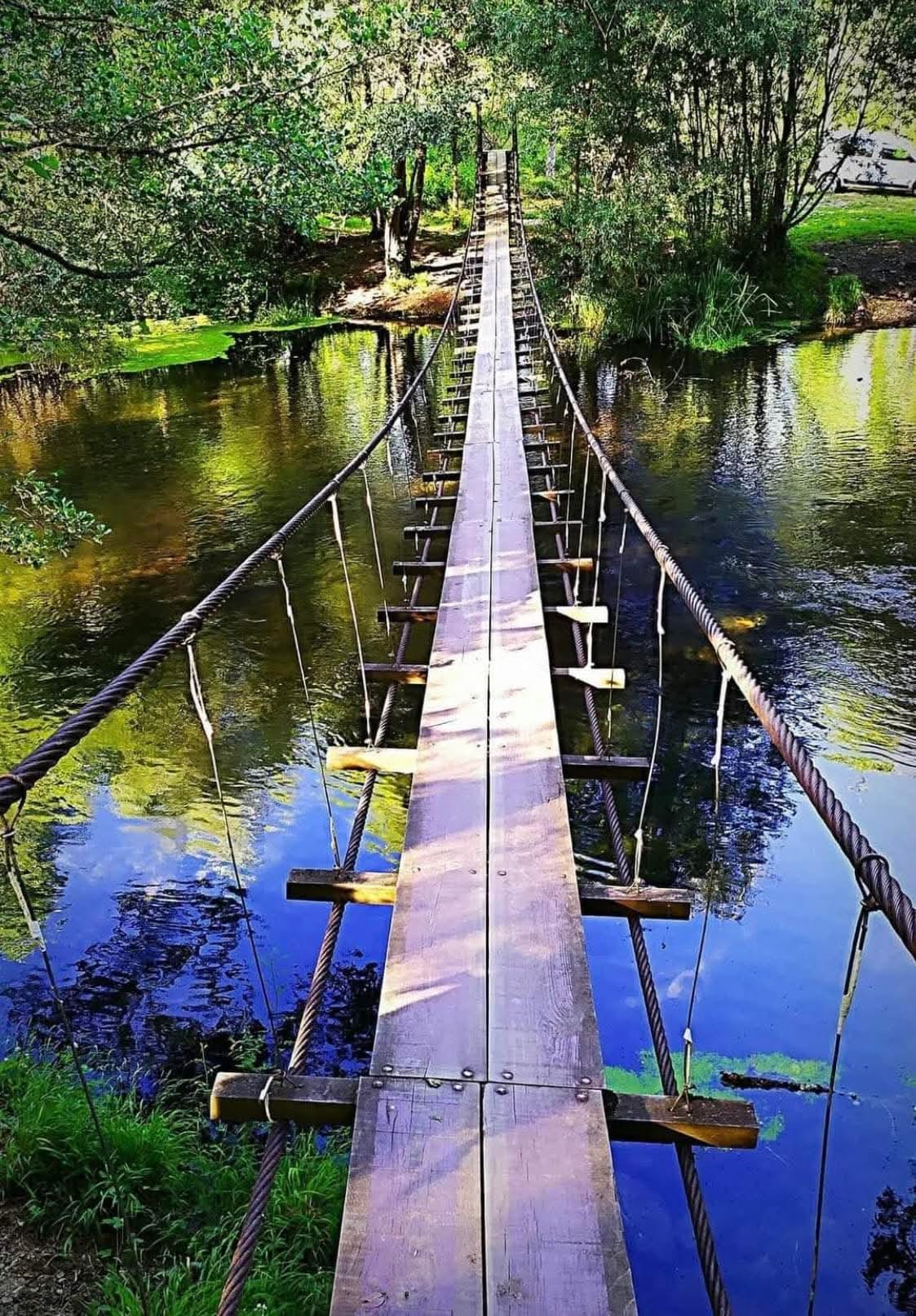 Puente de Villaverde antes de su desaparición.
