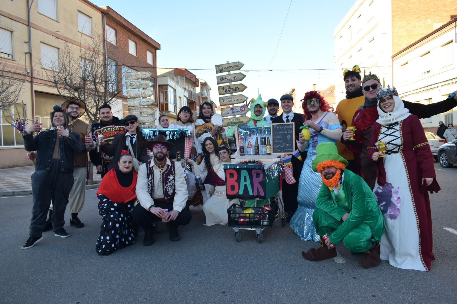 Desfile de Carnaval de Santa María del Páramo. | ALEJANDRO RODRÍGUEZ