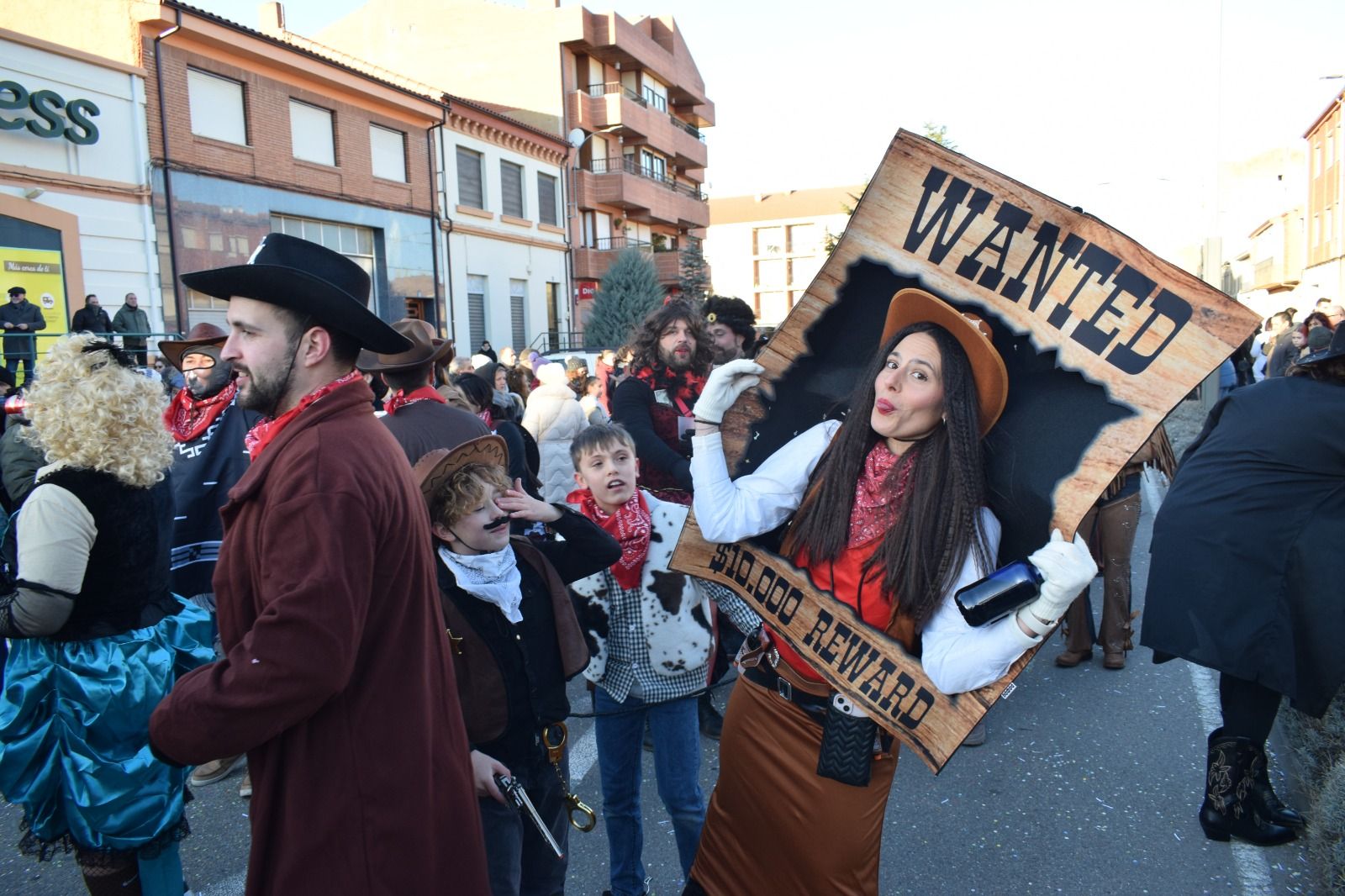Desfile de Carnaval de Santa María del Páramo. | ALEJANDRO RODRÍGUEZ