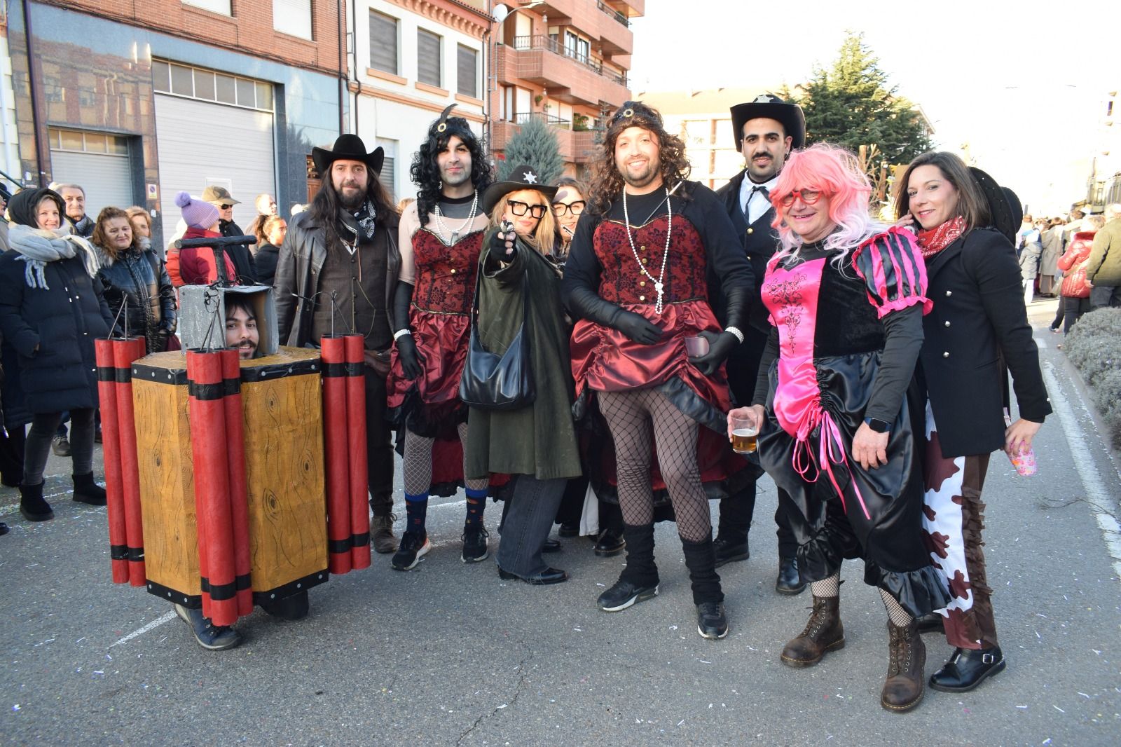Desfile de Carnaval de Santa María del Páramo. | ALEJANDRO RODRÍGUEZ