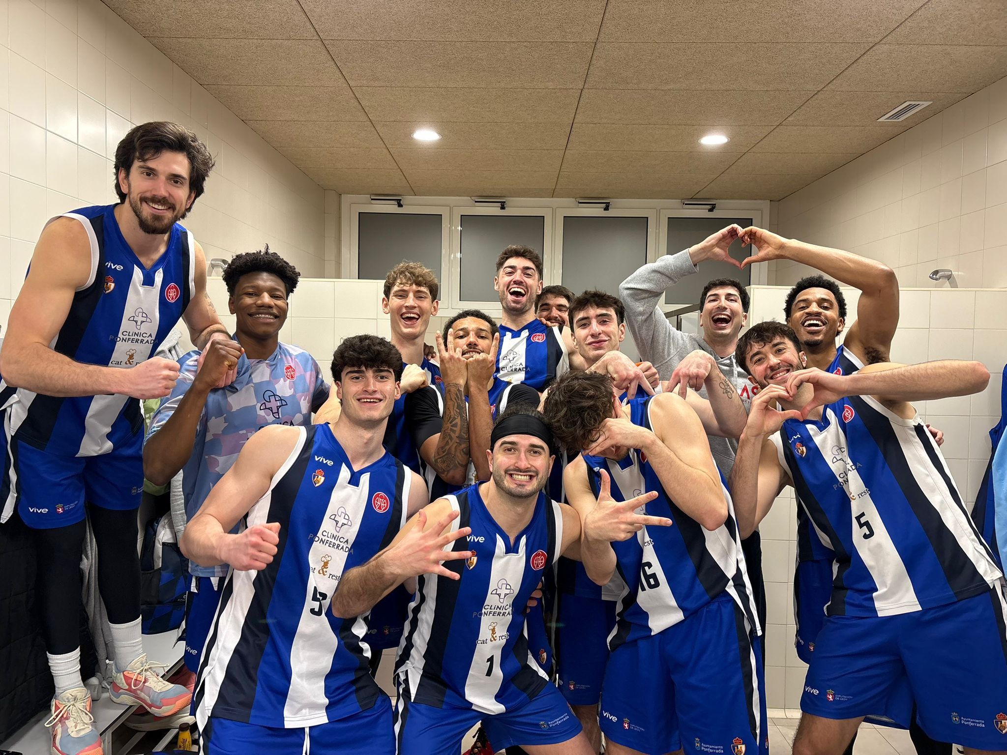El Clínica Ponferrada no dejó dudas en su visita a Navarra volviendo a cerrar el partido al descanso. CPSDP