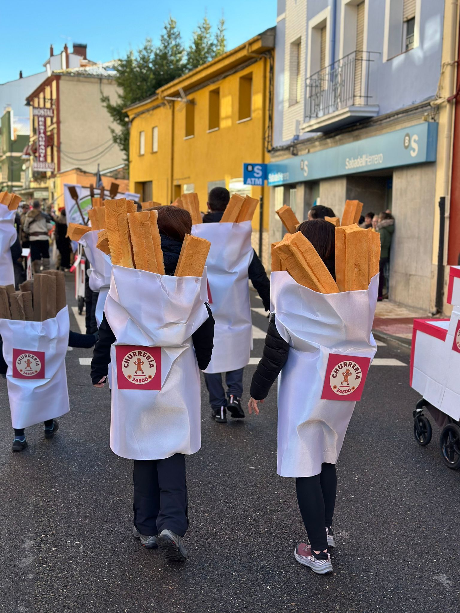 Desfile de carnaval de Cistierna.