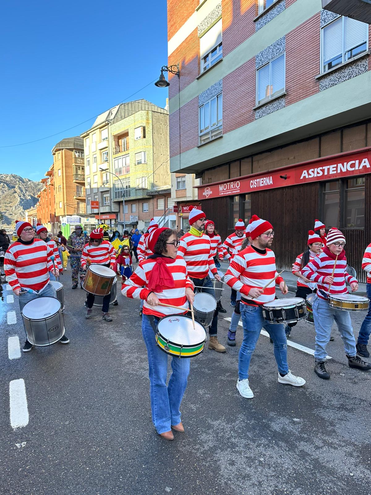 Desfile de carnaval de Cistierna.