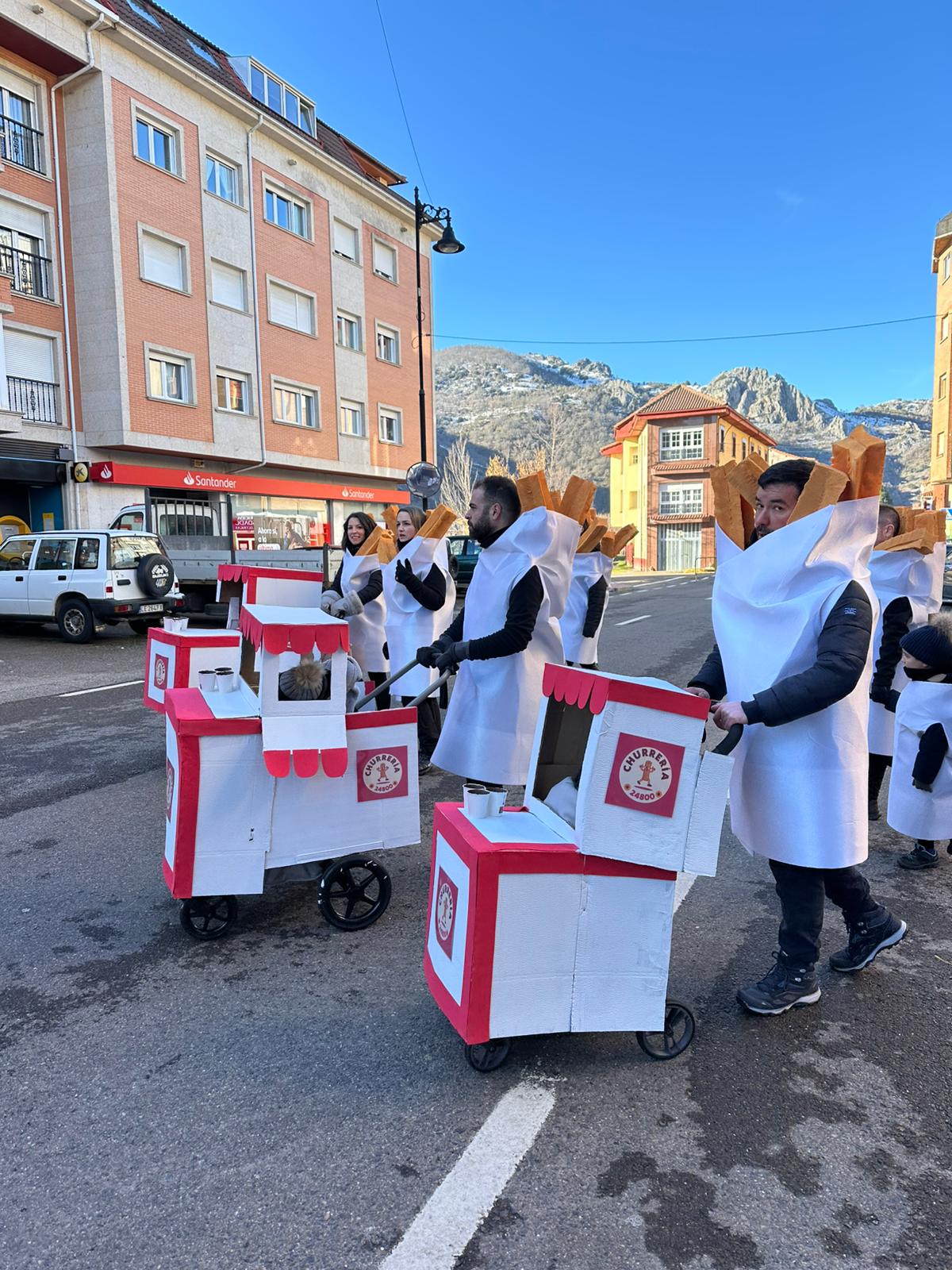 Desfile de carnaval de Cistierna.