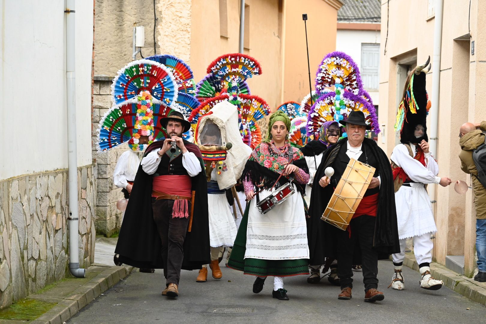 Antruejo de Llamas de la Ribera. | SAÚL ARÉN