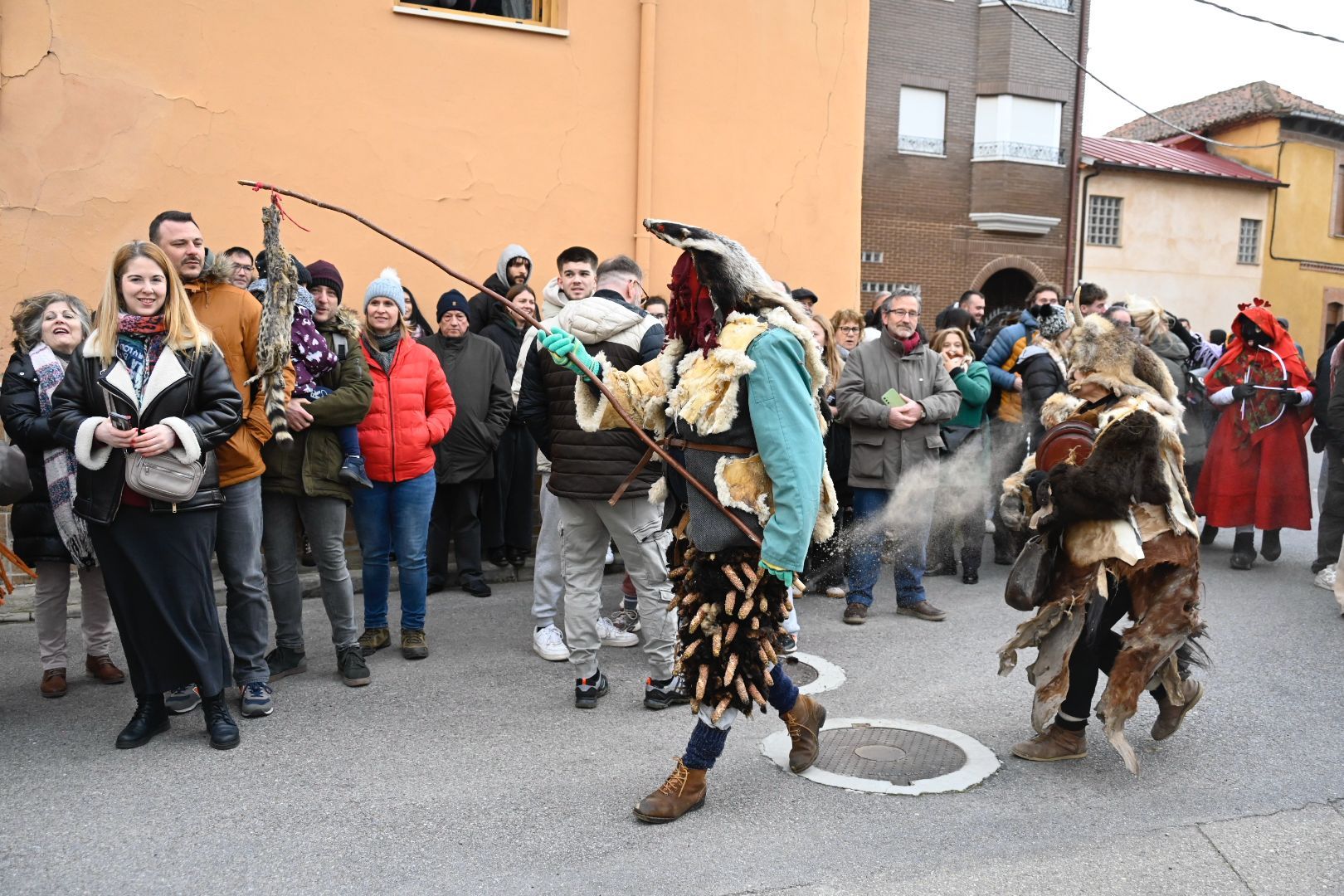 Antruejo de Llamas de la Ribera. | SAÚL ARÉN