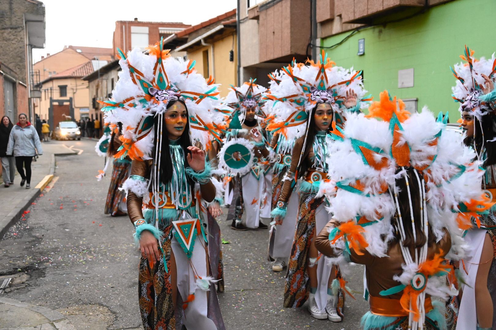 Desfile de carnaval de Valencia de Don Juan. | SAÚL ARÉN