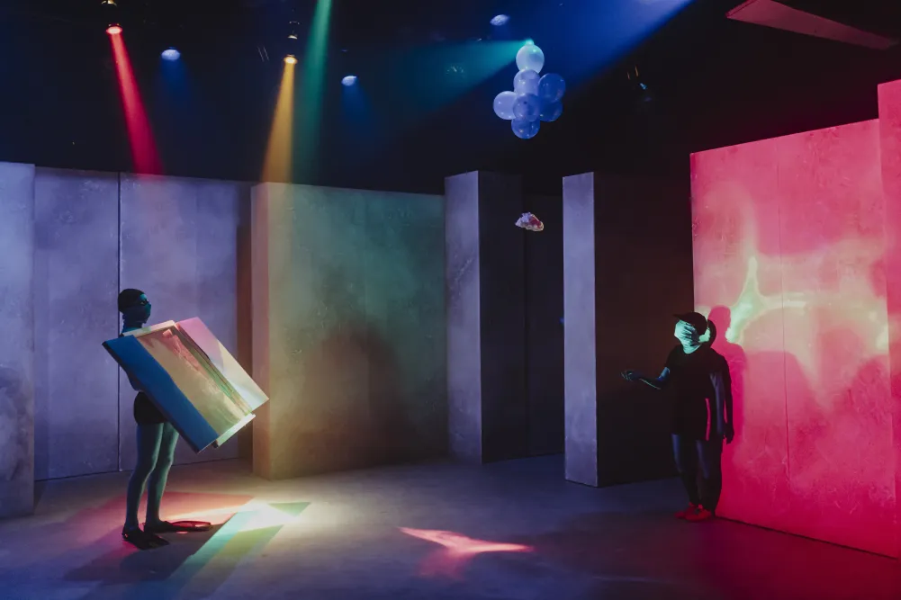 Una escena del espectáculo ‘Thauma’ que este miércoles se convertirá en protagonista del Auditorio Ciudad de León. | COMPAÑÍA LA MULA