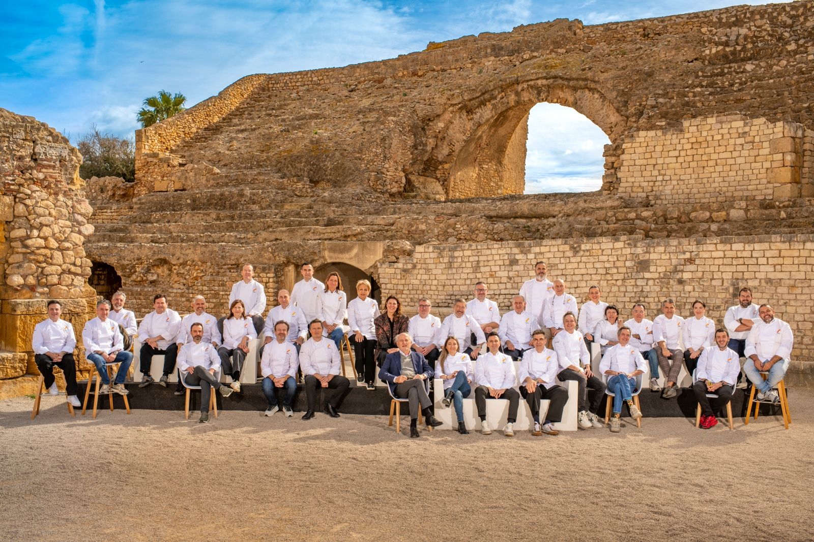  Algunos de los chefs con tres soles Repsol .Fotos: Guía Repsol