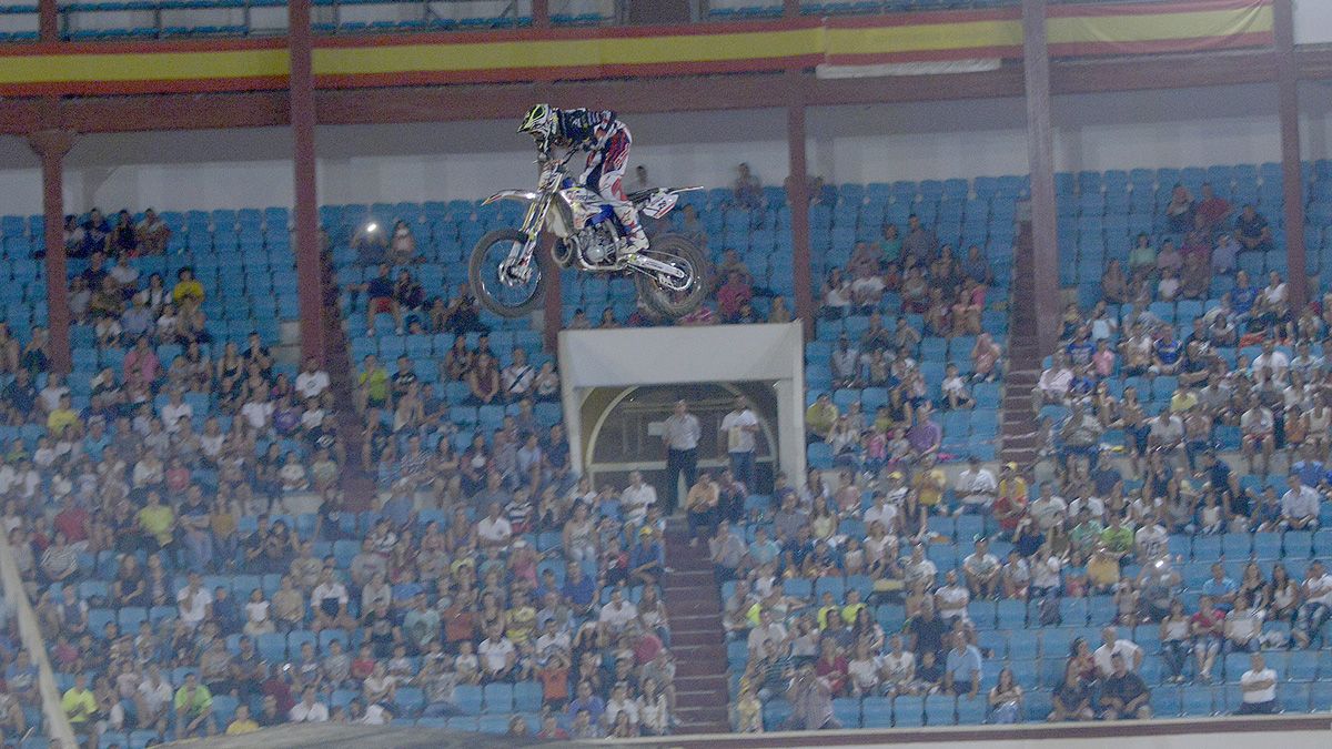 Un momento de la exhibición en la Plaza de Toros. | MAURICIO PEÑA