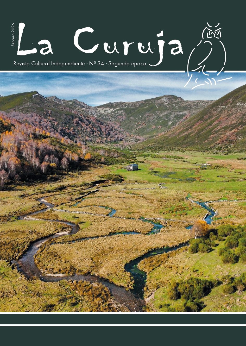 Portada del nuevo número de la revista, con la campa de Santiago. 