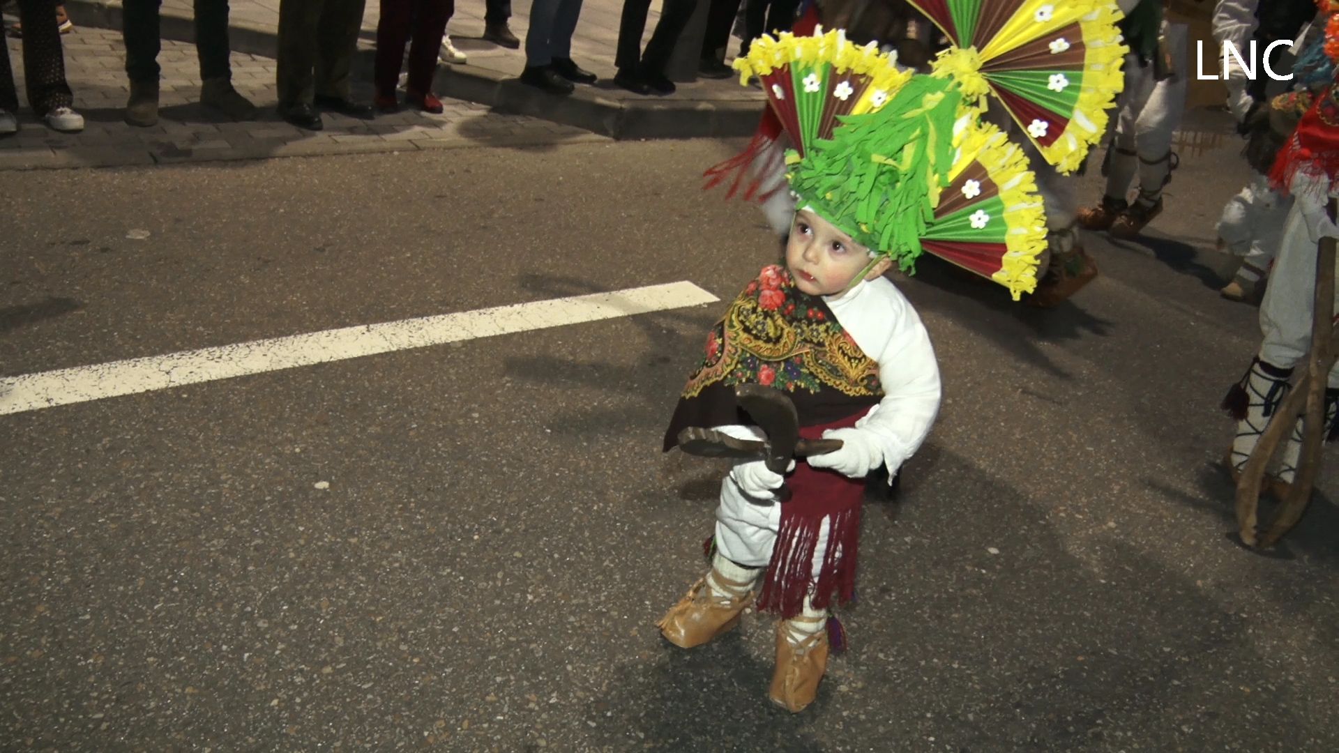 La tradición de los antruejos se hace fuerte en la capital La tradición de los antruejos se hace fuerte en la capital