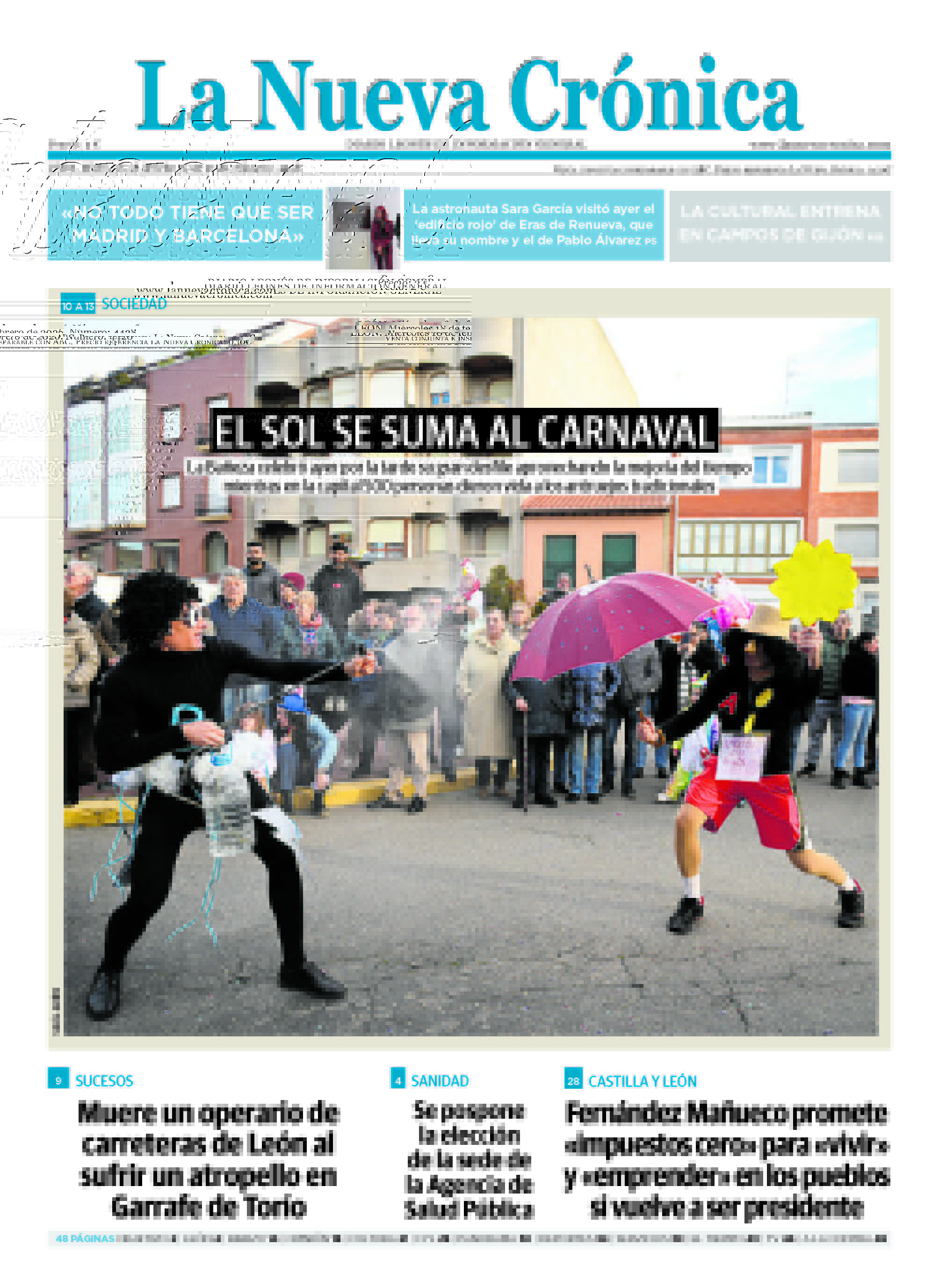 18 02 2026 La Nueva Crónica