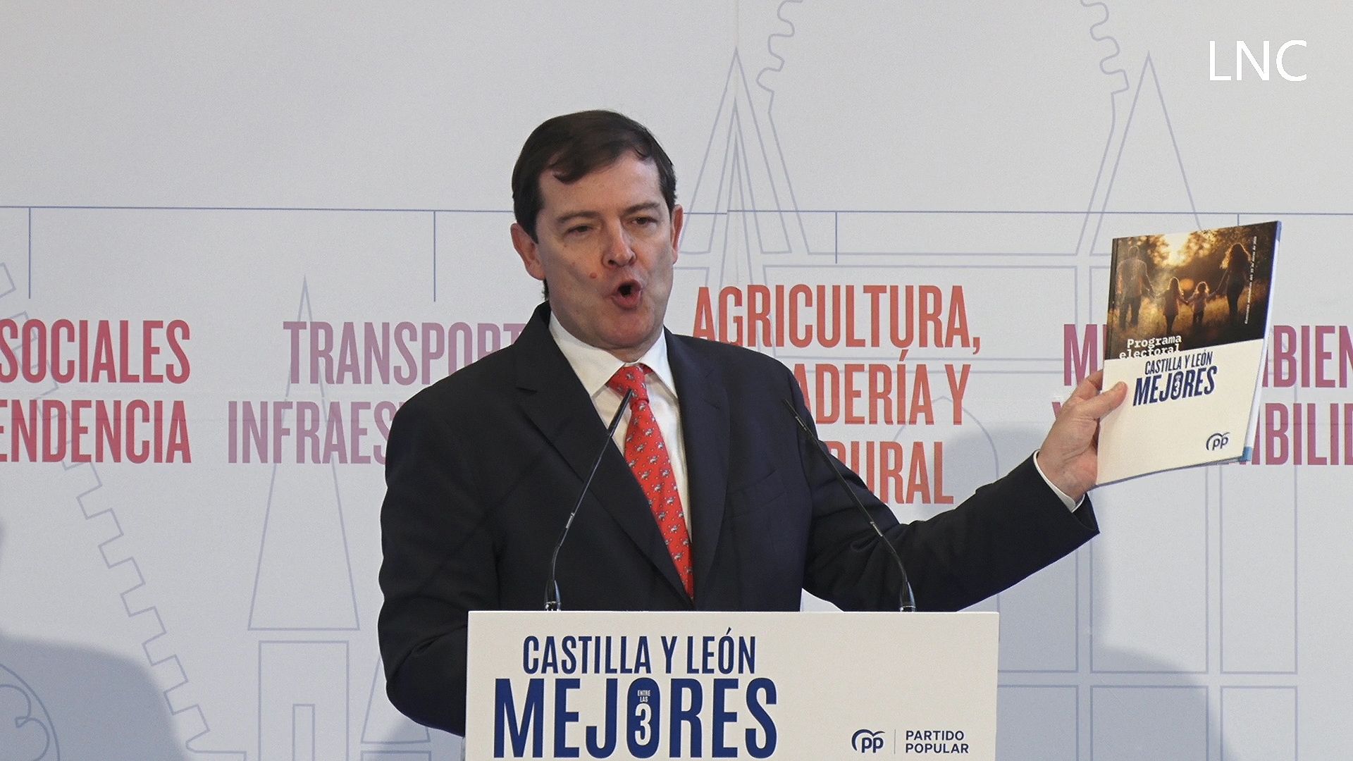 Mañueco presenta  en León el programa electoral del PP de Castilla y León 